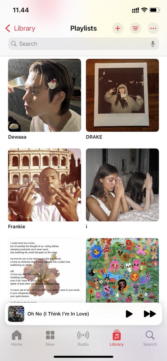 my insta vs my apple music 🦭