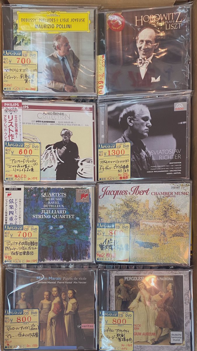 CD新入荷💿】 🎹クラシック🎻 今日のクラシック新入荷コーナーです🍰