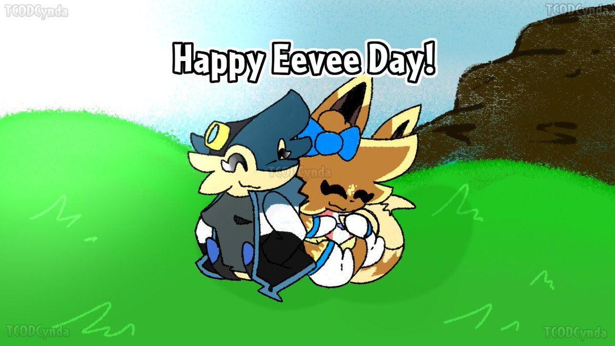 I know I'm a bit late but HAPPY EEVEE DAY! I wanted to celebrate it with my favorite gal :3 

#teampolarispmd #pokemonmysterydungeon #Eeveelution #Eevee #Pokemon #PMD