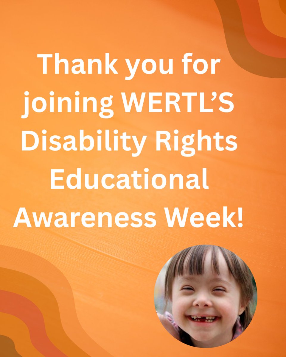 WERTL2541's tweet photo. Thank you for joining WERTL’S Disability Rights Educational Awareness Week. https://t.co/l7PSxTjI7L
