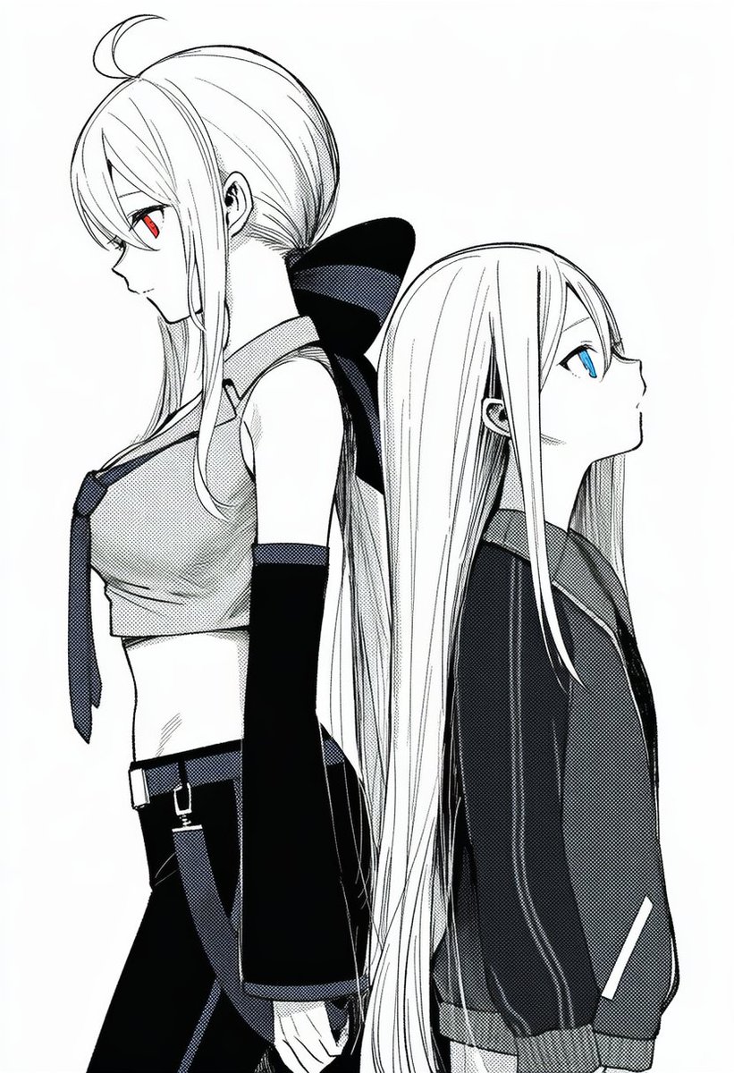 maruzen_luka's tweet image. 持ってしまったものと持てなかったもの
#AIイラスト 
#弱音ハク　#宵崎奏 
#プロセカ #プロジェクトセカイ