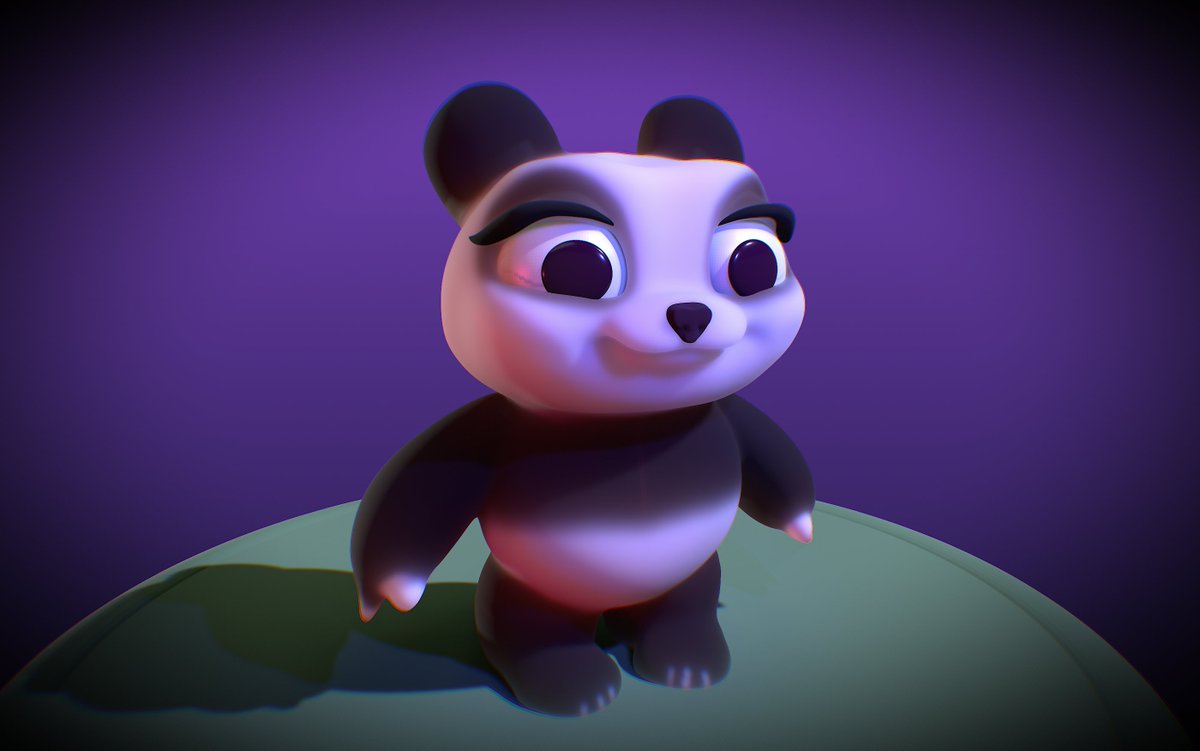 souPuparia's tweet image. Day 59
#100日チャレンジ  #100DayChallenge 
Learning nomad to retopo in Blender
I will call this fellla OZOMPIC