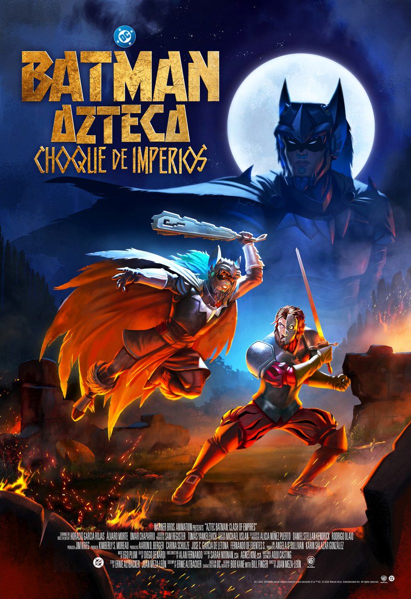 CinemaRareIN's tweet image. A young Aztec survivor trains in the bat god’s temple to avenge his father—rising as a shadowy warrior who clashes with Jaguar Woman and Cortés in a Tenochtitlán on the brink.

#AztecBatman: #ClashOfEmpires (2025, English) by #JuanMezaLeón, now streaming on @JioHotstar.
