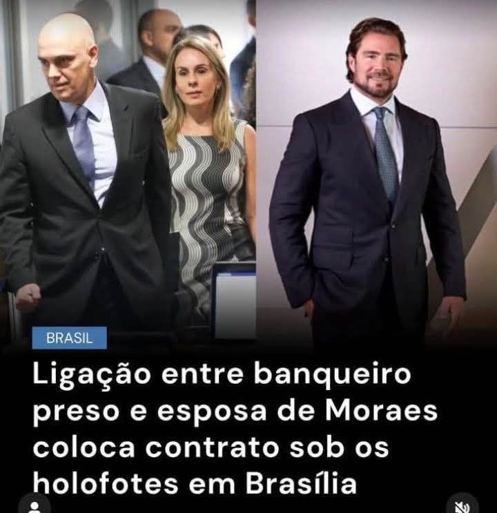 A prisão do presidente <a href="/jairbolsonaro/">Jair M. Bolsonaro</a> serve apenas para desviar do foco da FRAUDE BILIONÁRIA do PSICOPATA DITADOR e sua cúmplice no BANCO MASTER!