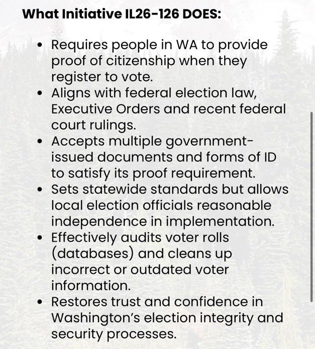PNWConservative's tweet image. 🔥WASHINGTON INITIATIVES🔥

PEOPLE HAVE BEEN ASKIFN WHERE TO FIND INFORMATION 👇

@WAGOP 
➡️ IL26-126 - Voter Integrity Initiative
🔗shorturl.at/PILSV

@letsgowa &amp;amp; @bkheywood 
➡️IL26-001 - Parental Rights
➡️IL26-638 - Protect Girls Sports
🔗shorturl.at/GG2rZ