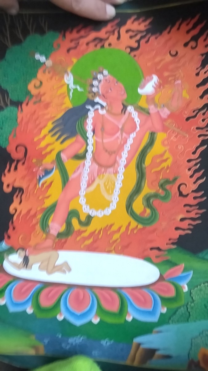 仏画 #タンカ #チベット #ネパール
