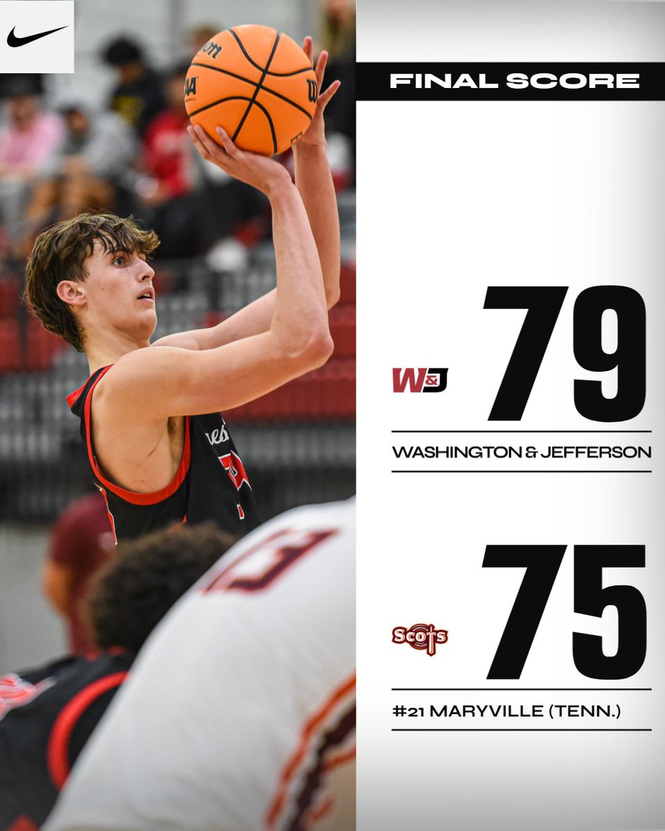 Washington & Jefferson Athletics tweet media