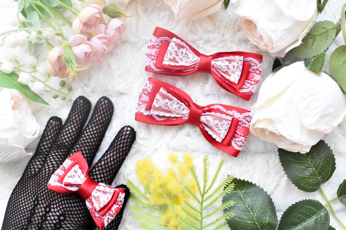 Waltz_with_Psyc's tweet image. 赤担当の方向け、当店の赤系おリボンを集めました❤️𓈒𓏸
レースとも苺とも相性抜群のおリボンで、推し活楽しんでいきましょう✊🏻´‐

#カワスタ リボン祭りは11/26まで❣️
是非、三連休はラフォーレ原宿4階 Kawaii☆Stars様(@Kawaii__Stars)へお立ち寄りくださいませ(⁎ᴗ͈ˬᴗ͈⁎)

#おリボン #推し色