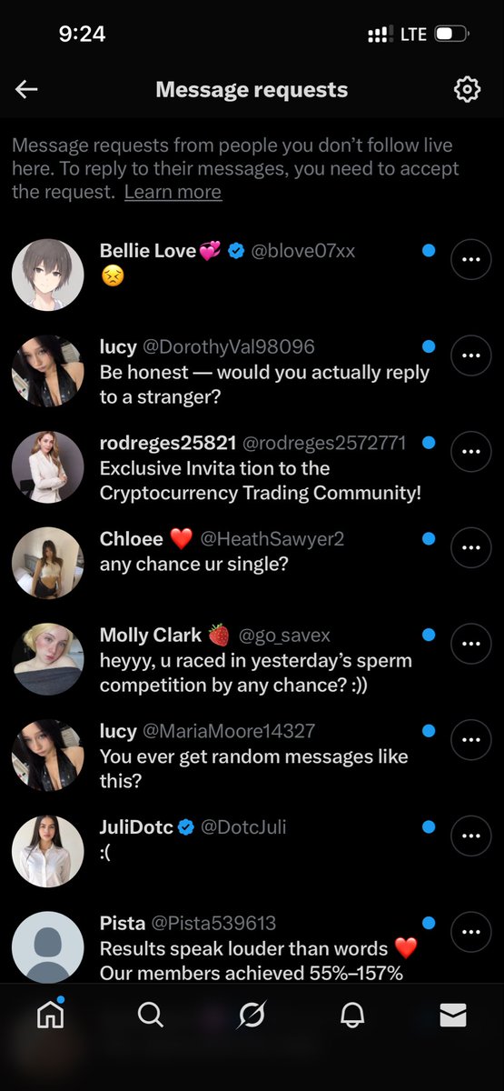 petrolheadremix's tweet image. Kind of DMs I receive. 
#Bot
#OnlyFans 
#CryptoMarket