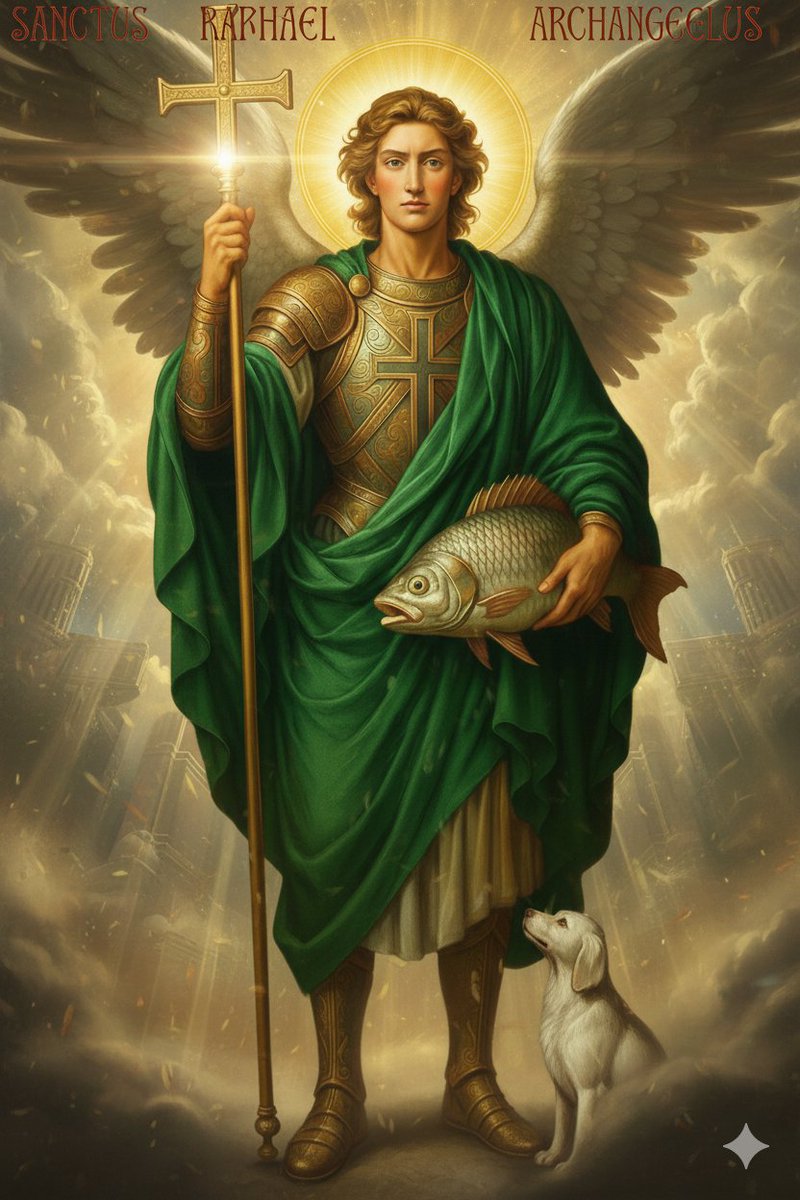 airplanelanefl's tweet photo. @Mothermary0012 Amen.
Thank you for this.
Guardian angels... Ora Pro Nobis
Behold the Archangel St. Raphael, the Divine Healer and Guide! π His epic, cinematic presence embodies the power of God's restoration. #StRaphael #Archangel #BiblicalArt #Catholic
Give Glory to the Lord #Jesus πβοΈπ https://t.co/AEeoElIGNC