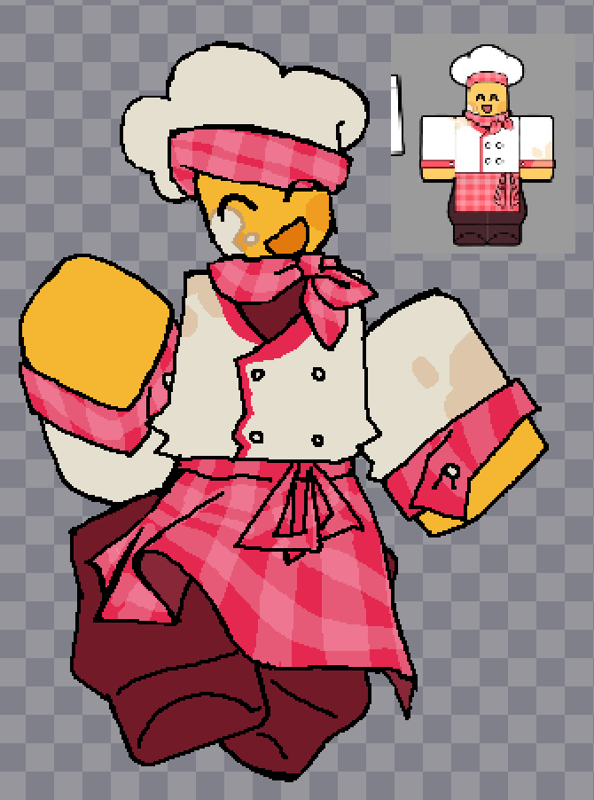 sunfishsheesh's tweet image. i forgor this games name
#robloxart