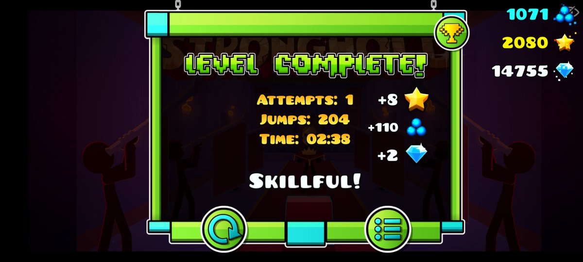 Yuchan_8765's tweet image. 🫧⚡🔥~&quot;Stronghold&quot;~🔥⚡🫧
( by Debihan ) × ( ID: 128453511 )
⚔️『𝔏𝔢𝔱&apos;𝔰 𝔤𝔬!!  𝔗𝔬 𝔱𝔥𝔢 𝔅𝔞𝔱𝔱𝔩𝔢𝔣𝔦𝔢𝔩𝔡!!』⚔️
▼▼▼▼▼▼▼▼▼▼▼▼▼▼▼
#RobTop　#GeometryDash　#GD