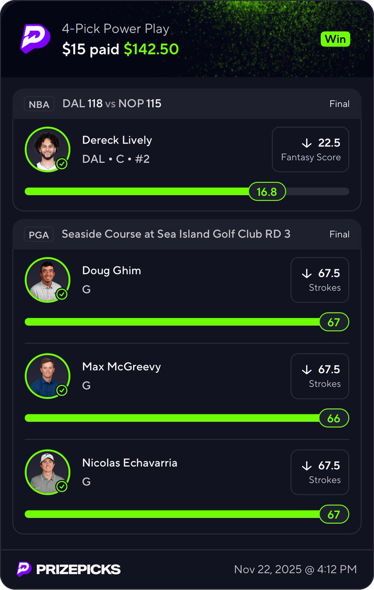 JJ_Props's tweet image. 🫡 let’s get it!!! 

Just cashed a 25x for the DubClub!!
Think I called it today too! We&apos;re going wild tonight 🔥 Tap in ⬇️⬇️to get picks

➡️ t.me/+4hPqQrhyRDM0M…

#GamblingTwiitter #PrizePicks #PrizePicksCSGO #prizepicklocks #PrizePicksMLB #PrizePicksCOD