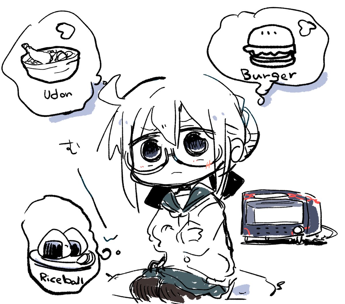 お昼ごはん、なににしよう