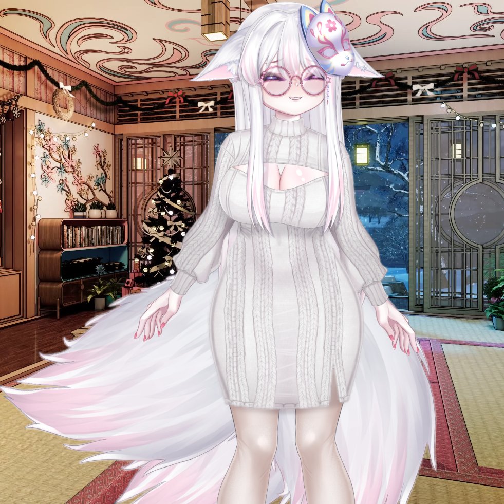 THAT'S A WRAP ON DEBUT STREAM ! 🩷

Thank you so much to everyone you came to hangout throughout the day as well as Zuina, Maeve &amp; Borubi for joining me for some games. 

And of course a special thank you to <a href="/MaryLiArt1/">Mary Li Art✨Vtuber Mama✨Commission Open</a> for the wonderful new Winter themed outfit !!! 🩷❄️

#Vtuber
