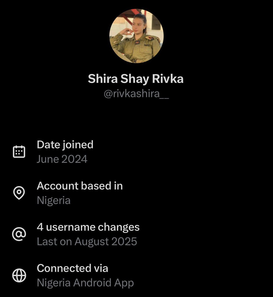 Why is every Israeli thirst trap account ran by an Indian or Nigerian man? 😭