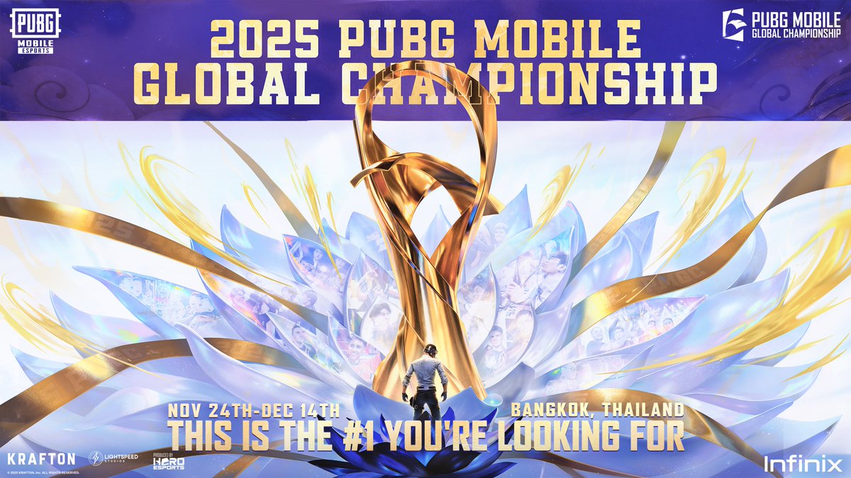 2025 PUBG MOBILE GLOBAL CHAMPIONSHIP 11/24(月)～12/14(日)にかけて