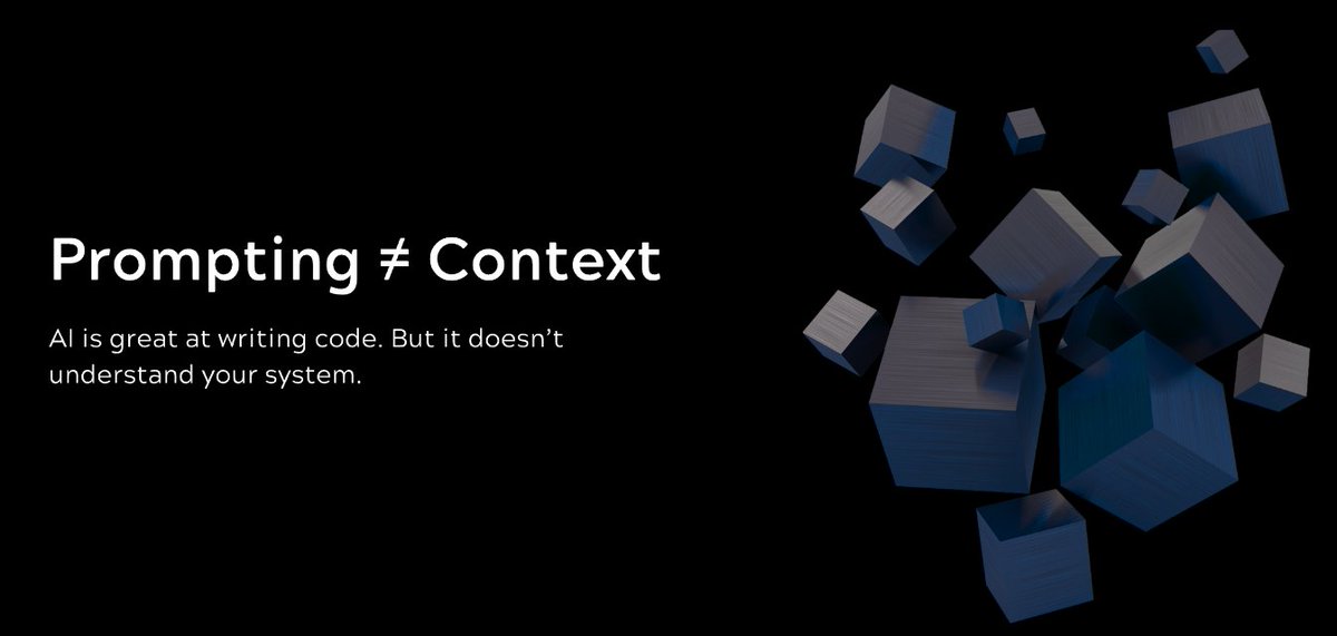 deskree_backend's tweet image. AI can write code — but without system context, it’s still guessing.
At Deskree, we’re solving this with Tetrix — system-aware intelligence built for real engineering.
#AI #DevTools #SystemContext #EngineeringExcellence #Tetrix #Deskree #BuildersOnly