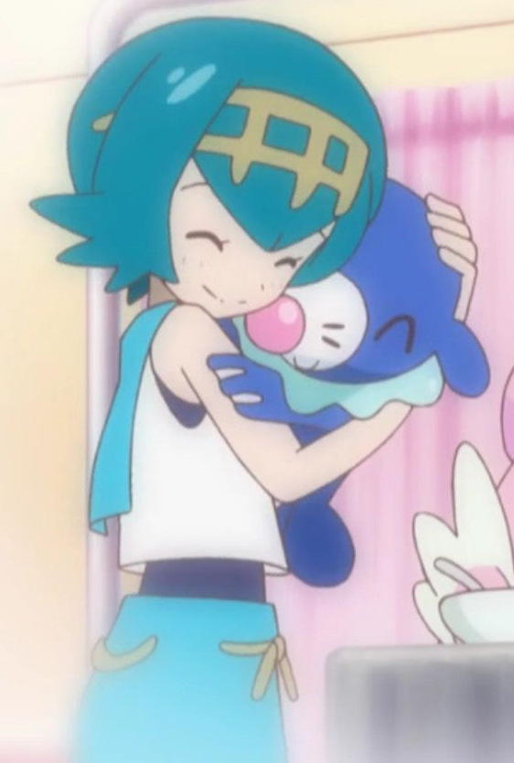 Rabbit_Pyro's tweet image. Lana &amp;amp; Popplio are hugged :3