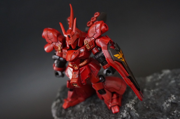 MOBILE SUIT ENSEMBLE ～Ver. FUKUOKA～ サザビー 追加塗装&墨入れ処理