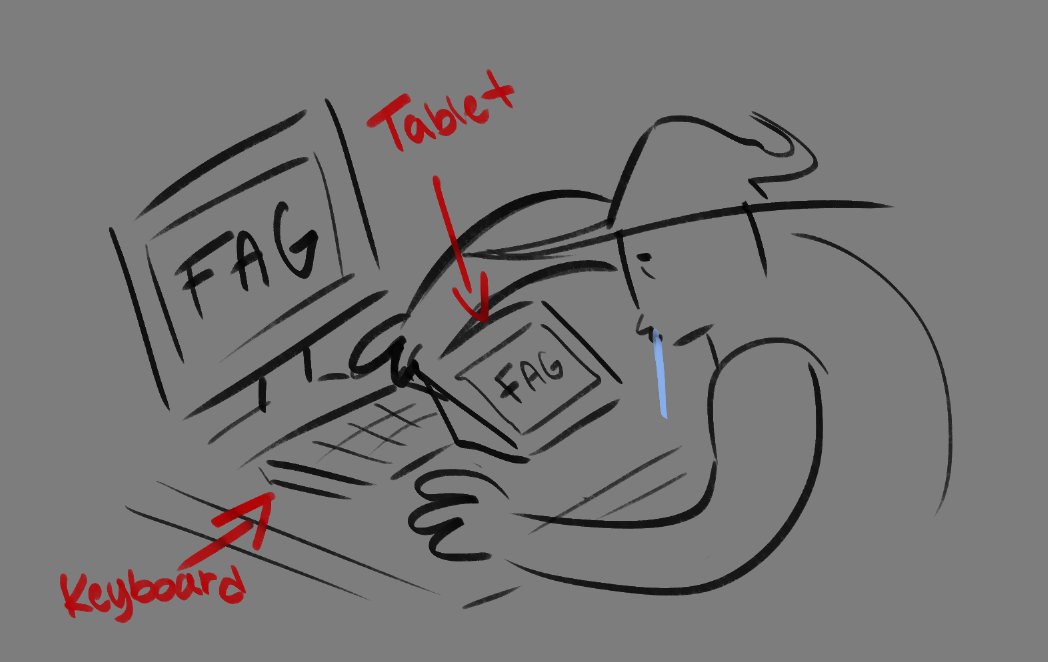 ComputerVanity's tweet image. stupidfucking tabl;et in thwway while i typoe on myt keyvbiard