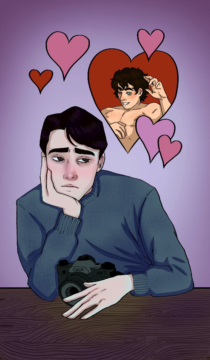 I made fanart of the fanfic: Steps to Parnassus 

I tried to make a faithful representation of both characters based on the descriptions given in the fanfic, I hope I succeeded :D This is another one of my favorite fanfics, I love my autistic man <3