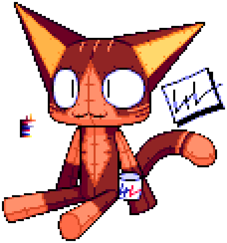 more material-shifting!
here's plushie rupineko!

ruplush? plushineko? whatever lol #LNLArt