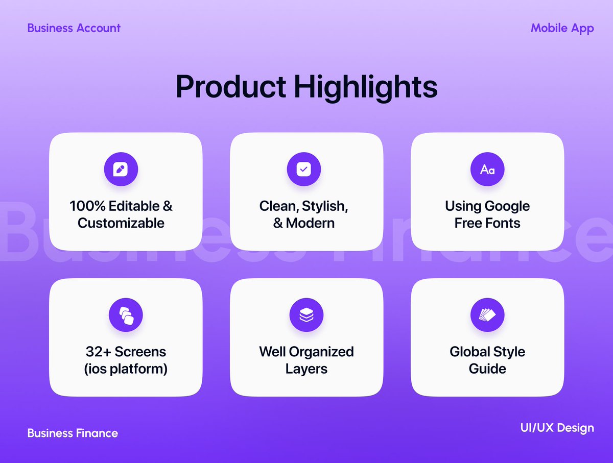 KitifyS40408's tweet image. New Release: Vivid – All-in-One Smart Finance App UI Kit
For Personal + Business finance management.

✨ 60+ Screens
📊 Smart dashboards
💳 Modern fintech components
🎨 Clean Figma file structure

🔗 Explore here: ui8.net/kitify-studio/…

#FintechApp #UIDesign #Figma #FinanceUI