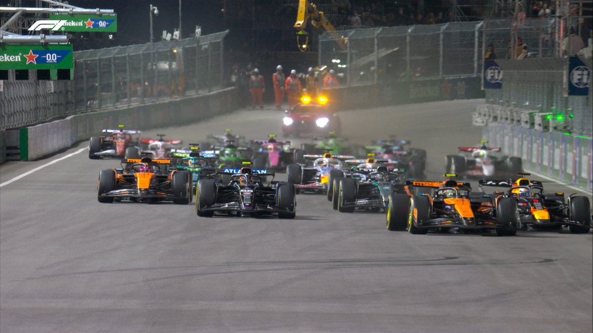 ノリス痛恨のコースオフ