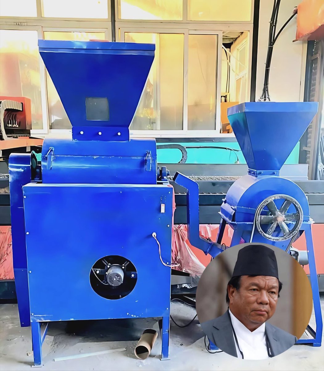 Made in Nepal: राष्ट्रिय आविष्कार केन्द्रमा बनेको कोदोको दाना र भुस छुट्टाएर कोदो झार्ने मसिन । 😮 #Bistarai