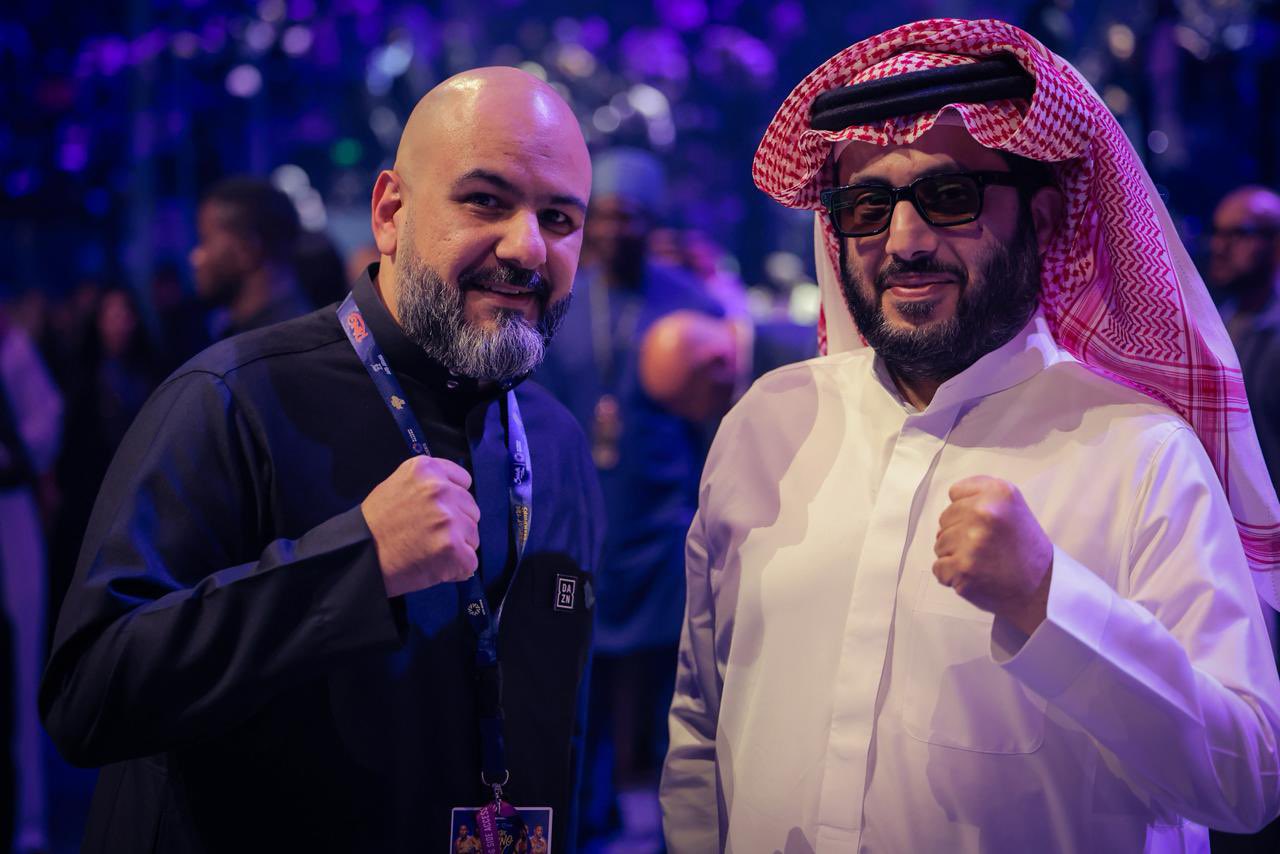  تركي آل الشيخ، رئيس مجلس إدارة الهيئة العامة للترفيه (GEA) رئيس الإتحاد السعودي للملاكمة. (إكس) 