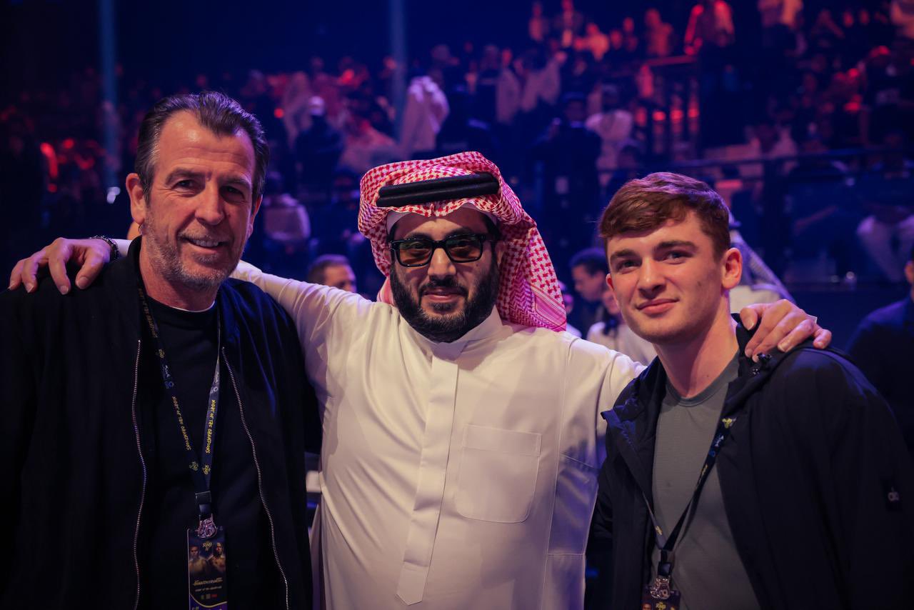  تركي آل الشيخ، رئيس مجلس إدارة الهيئة العامة للترفيه (GEA) رئيس الإتحاد السعودي للملاكمة. (إكس) 