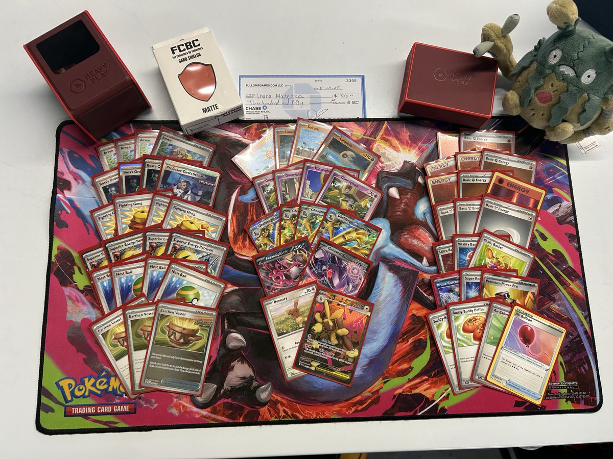 ChariLikesChez's tweet image. Finally a finish I feel good enough about to post a #DEERTIME 🦌🦌🦌🦌🦌🦌 i lost my big brain deck privileges. Turns out, playing an easier deck very well can get you places 😅 

Shoutout my team’s sponsors, @FCBCArmor and @HeavyPlayLLC for supplies!! GLC tomorrow💪