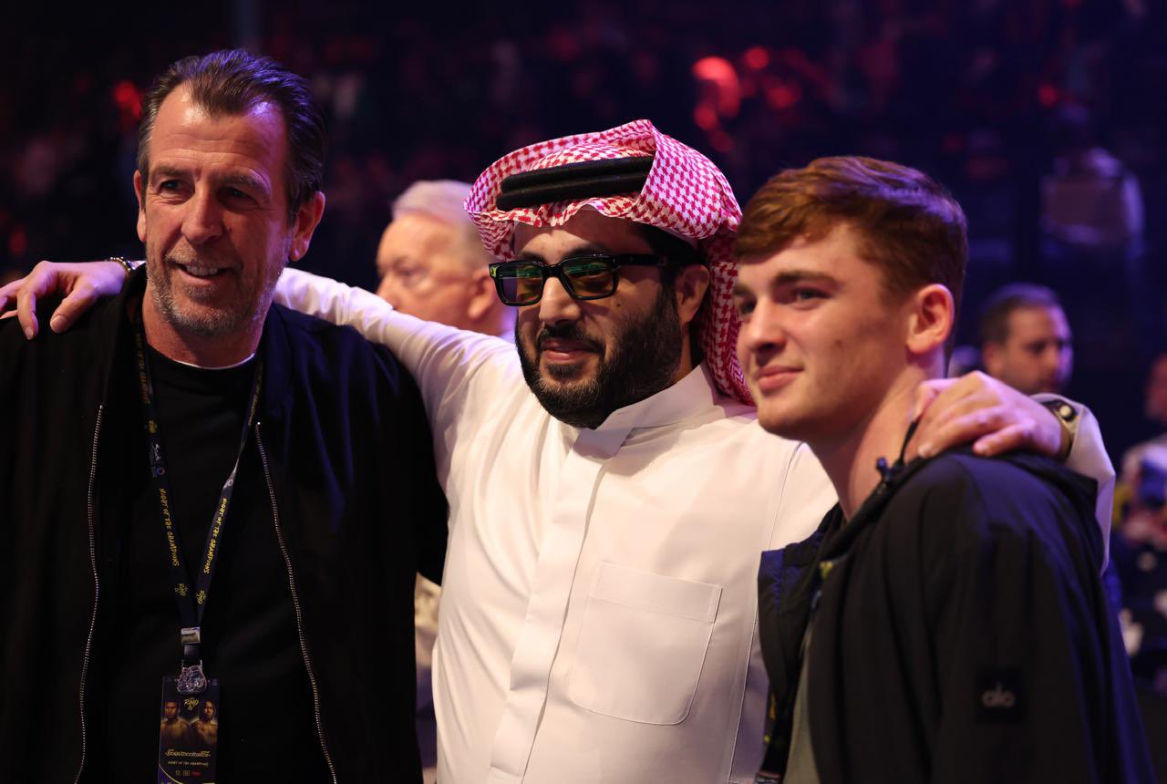  تركي آل الشيخ، رئيس مجلس إدارة الهيئة العامة للترفيه (GEA) رئيس الإتحاد السعودي للملاكمة. (إكس) 