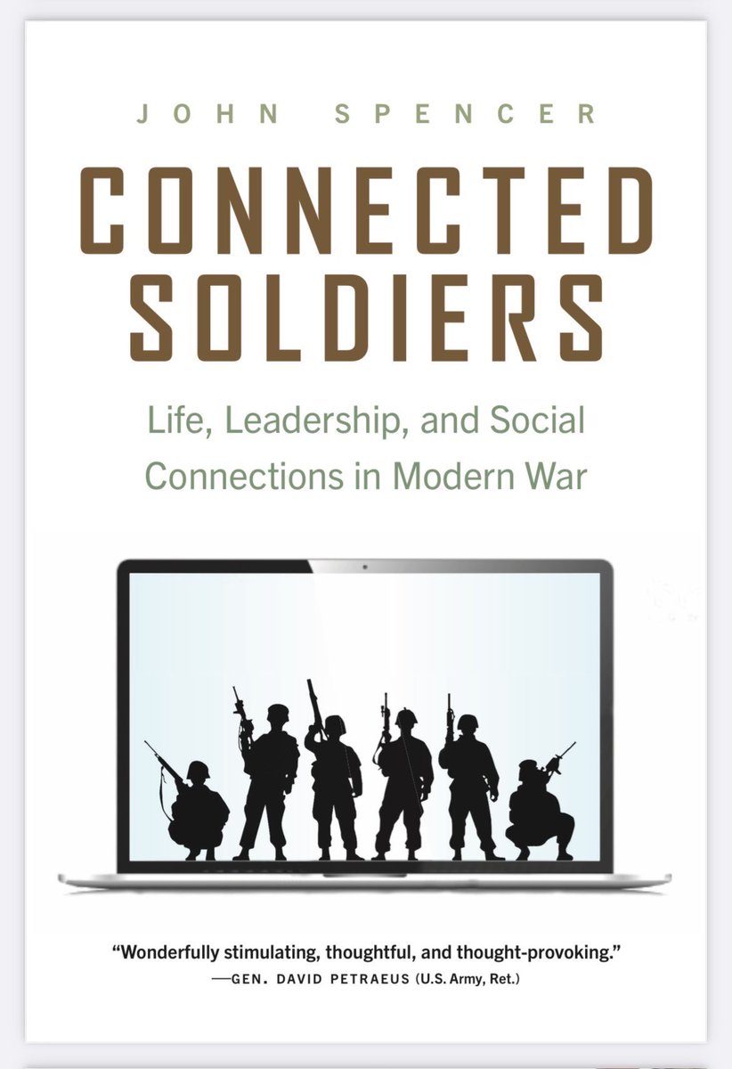 DehranNotes's tweet image. 1/n
&quot;Connected Soldiers&quot; by John Spencer—a compelling look at leadership, social bonds, and modern warfare. 

The author stitches together life and leadership lessons for today’s connected battlefields. 

Thread continues with key insights from the book in the next tweet.…