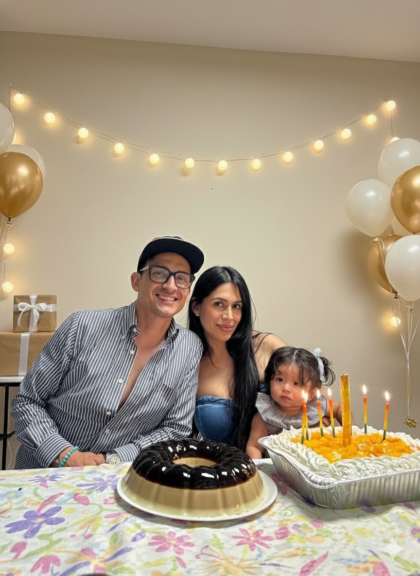 Hermanos, y colándose a la foto, la sobrina Boo de Monster Inc.

#happybirthday