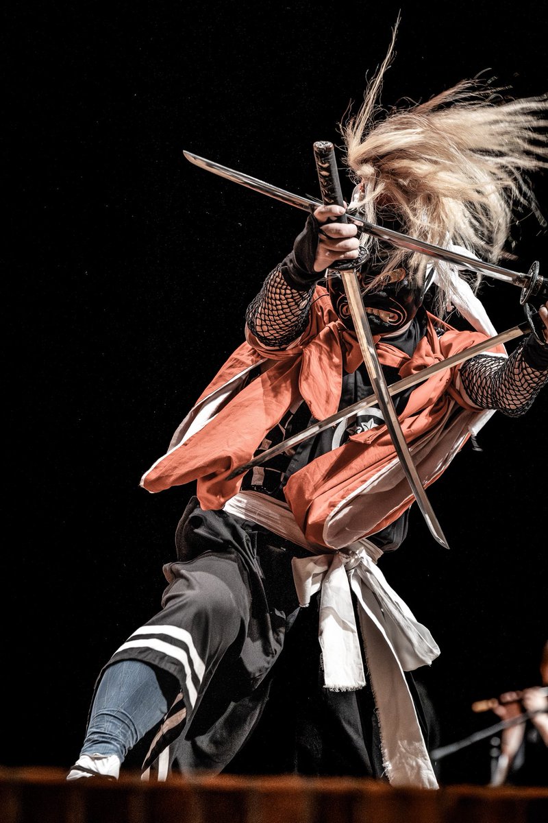 滑田鬼剣舞の「宙返り」
#花巻市青少年郷土芸能フェスティバル