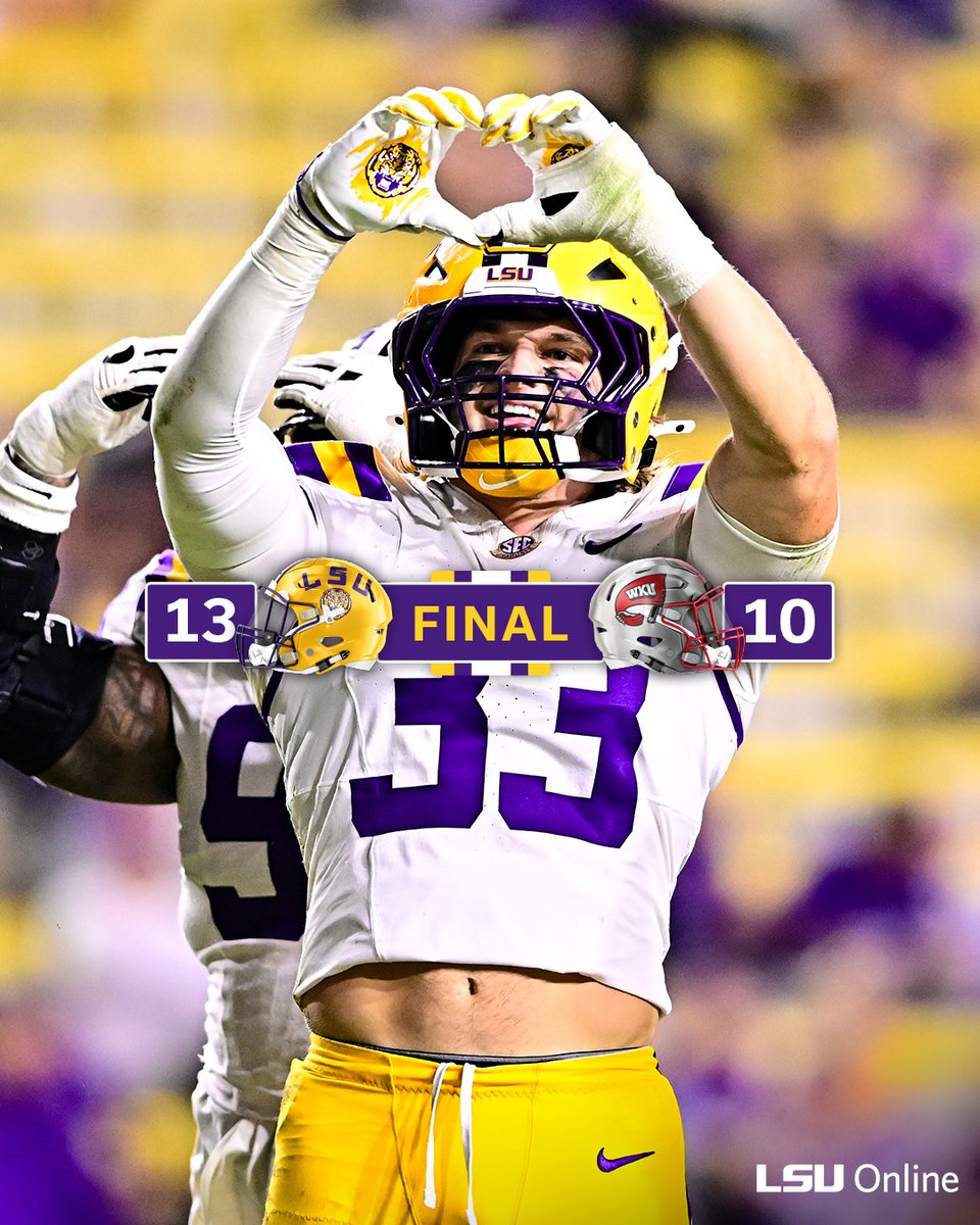 LSU Football tweet media