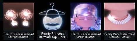 I managed to collect the entire Pearly Princess Mermaid collection in a short period of time!