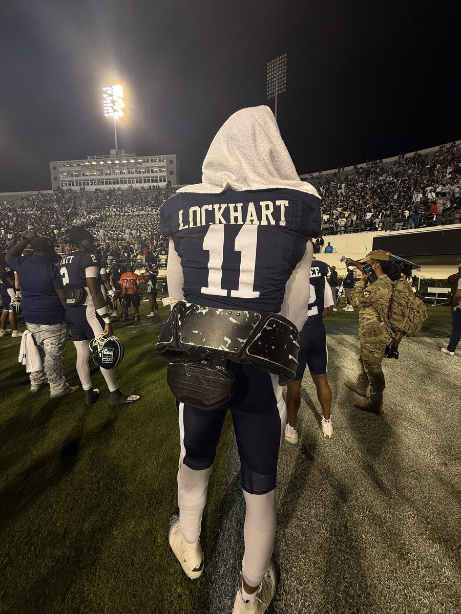 Exceeded expectations. True Freshman. Undefeated starter. 9-2 SWAC East Champs. Proud big brother 🔒