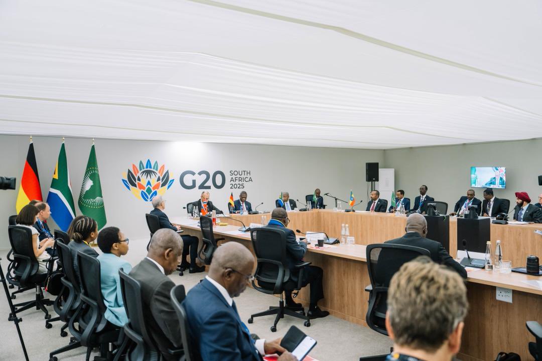 PMEthiopia's tweet image. On the sidelines of the G20 Summit yesterday, PM Abiy joined the Compact with Africa session reviewing progress and future plans. He highlighted Ethiopia’s reforms, drawing long-term investment. The session urged a more ambitious “CwA 2.0.”

#PMOEthiopia