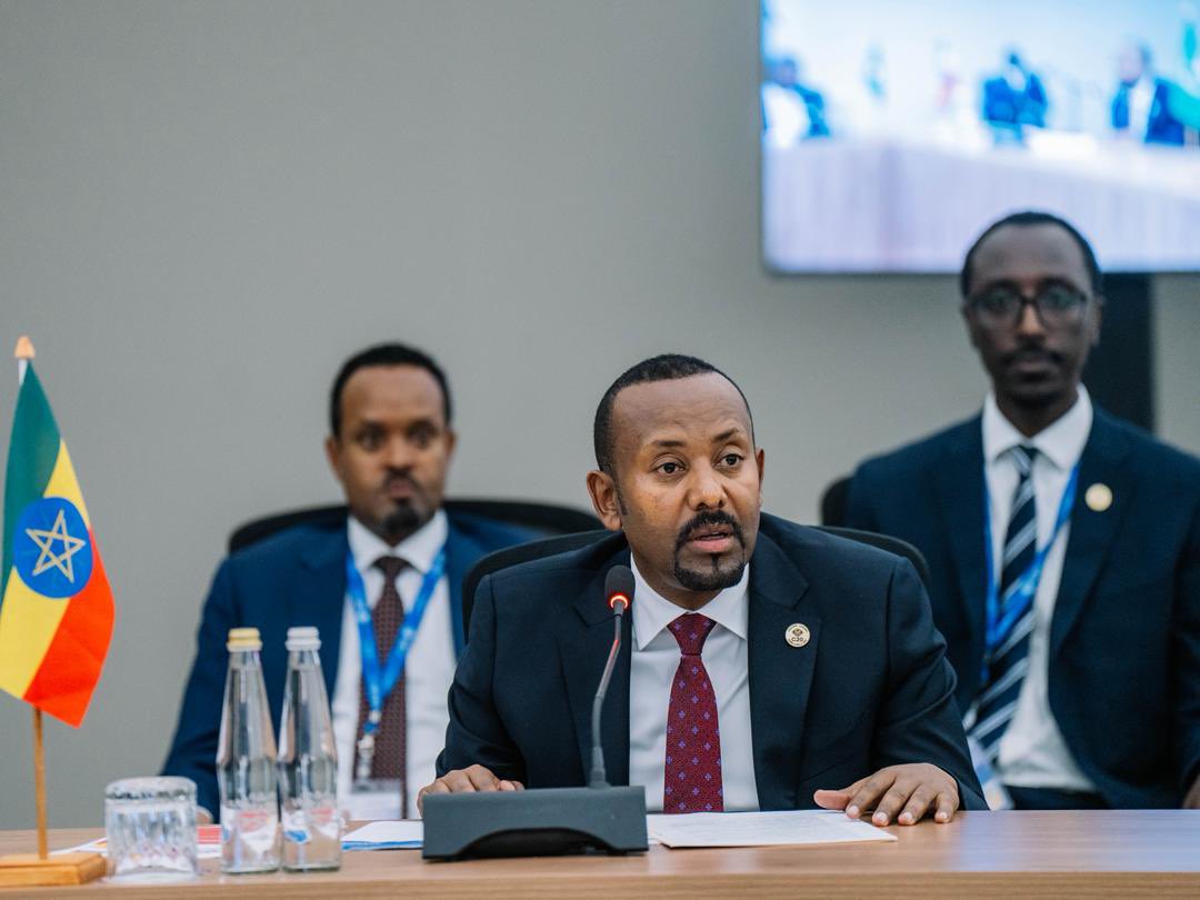 PMEthiopia's tweet image. On the sidelines of the G20 Summit yesterday, PM Abiy joined the Compact with Africa session reviewing progress and future plans. He highlighted Ethiopia’s reforms, drawing long-term investment. The session urged a more ambitious “CwA 2.0.”

#PMOEthiopia