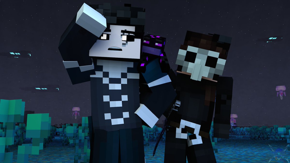 Dragons4evaaa's tweet image. &quot;Me and Bro looking for Crystals&quot;
A random render of #Lance and #Nostra from #Rainimator&apos;s Fractures series.