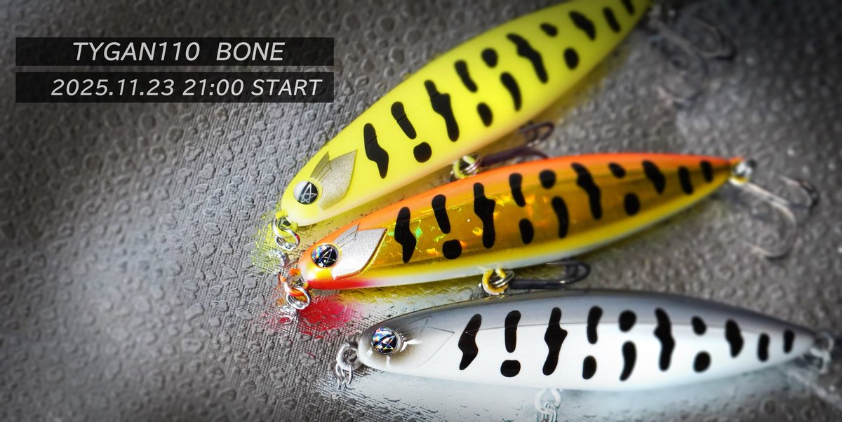 タイガン110のボーン素材バージョン 本日 デビュー この音が 遥か