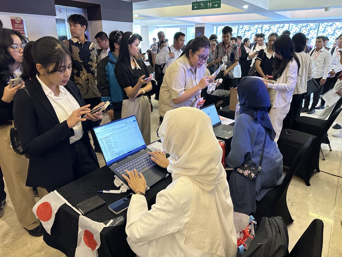 bdo_diversity's tweet photo. インドネシアジャカルタにて、日本就職フェア「KapanJepan Fair 2025」を開催しました
https://t.co/4uLzm9v972 https://t.co/nQ7guDK0ki