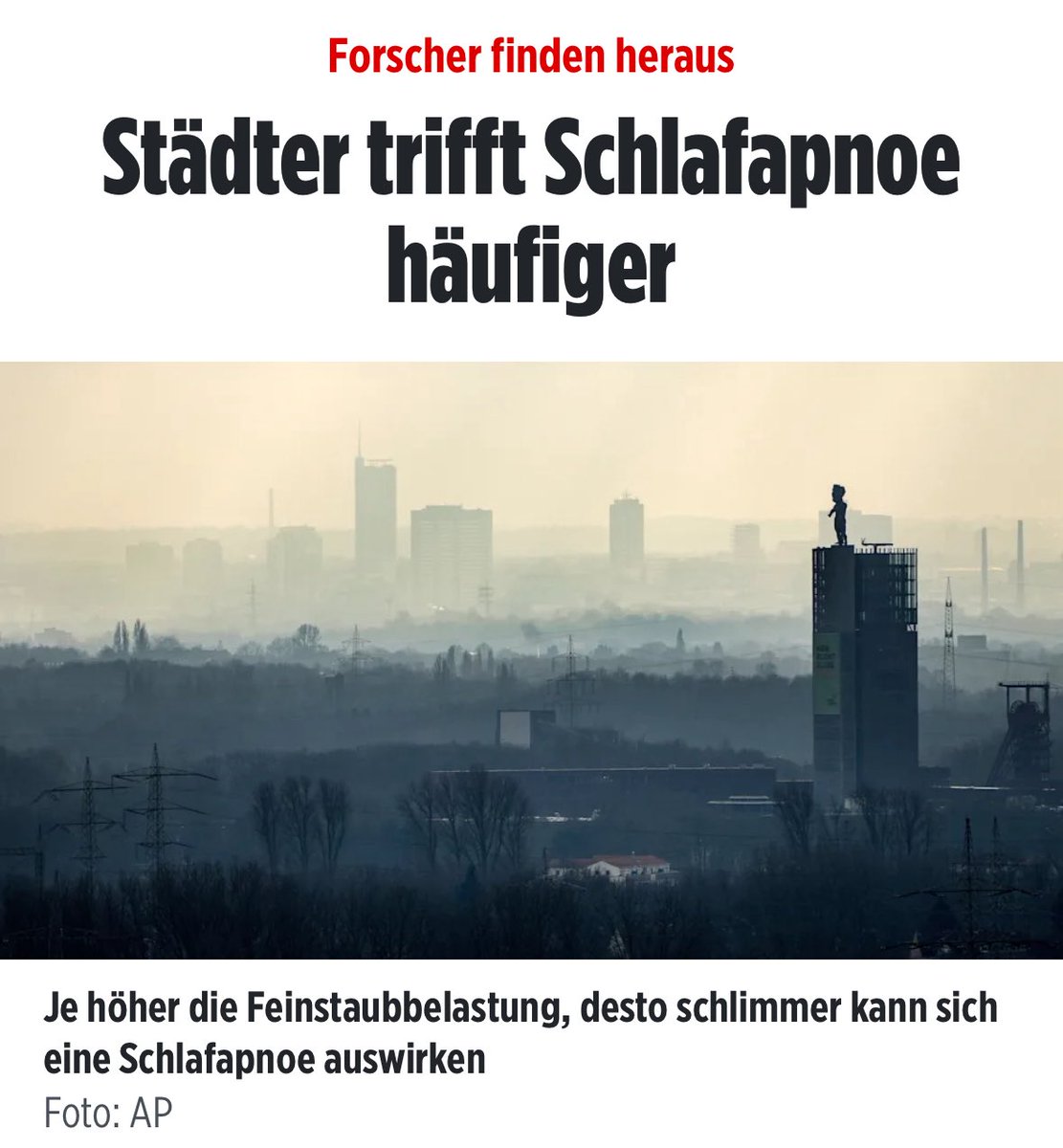 Feinstaub ist das Problem!