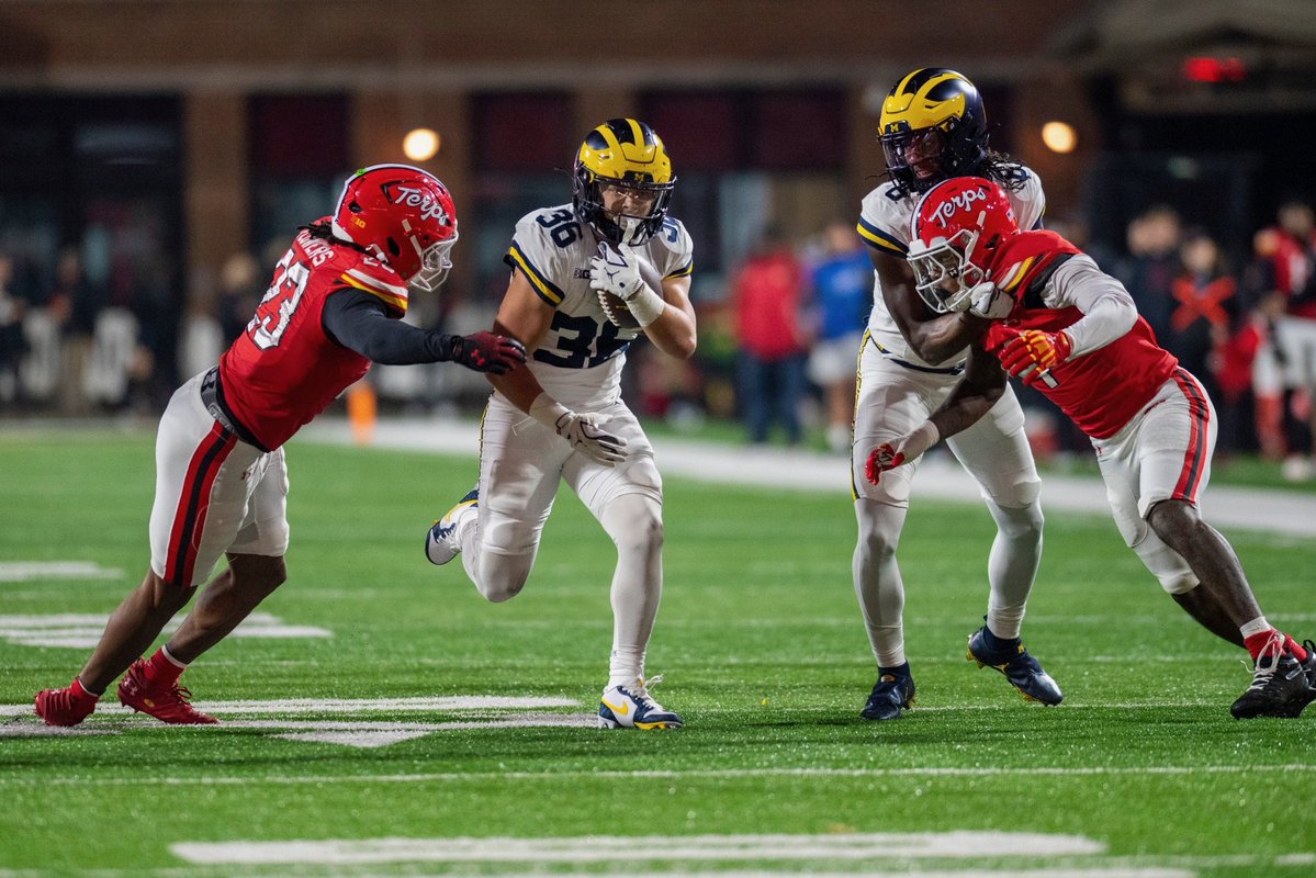 <a href="/Balas_Wolverine/">Chris Balas</a> And how about Tomas O’Meara in clean-up time? Eight carries for 71 yards, long of 37 … you can only hope to contain this guy.