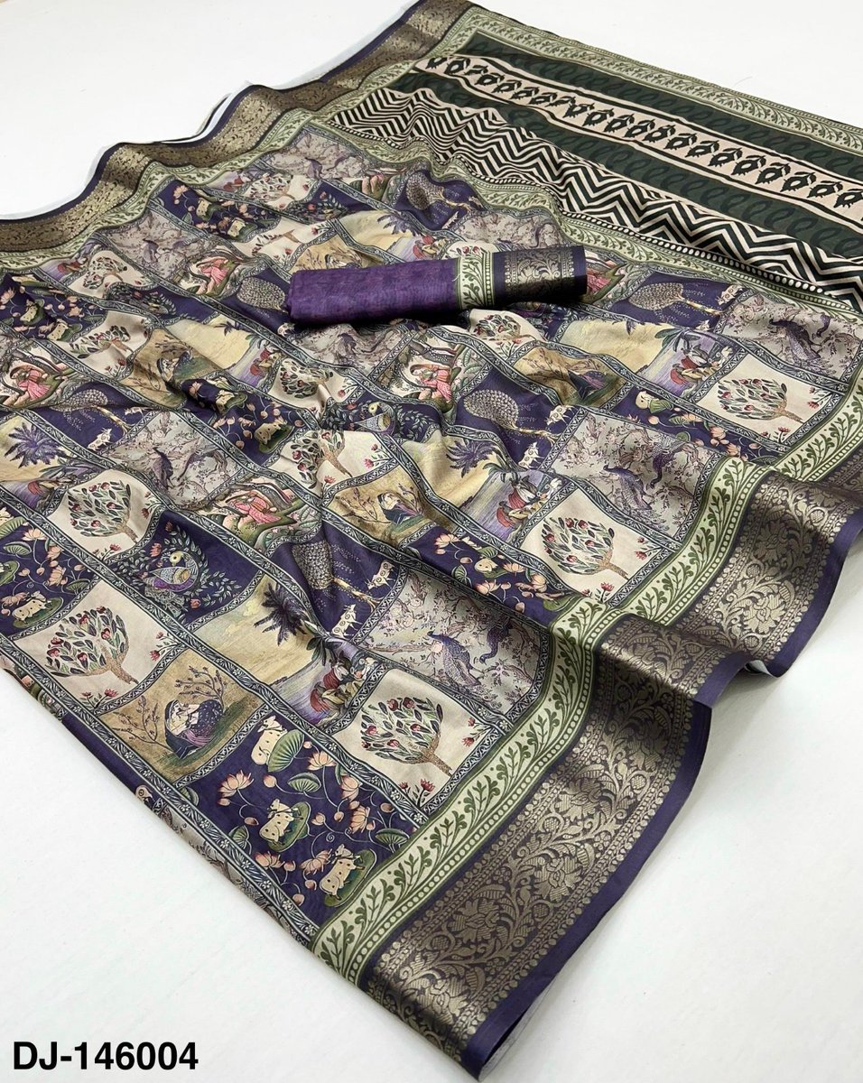 anmolrastogi's tweet image. Buy Beautiful Soft Dola Silk Saree with Jacquard Border &amp;amp; Designer Digital Print Allover.. 

DM for details 

#vocalforlocal #वोकलफॉरलोकल