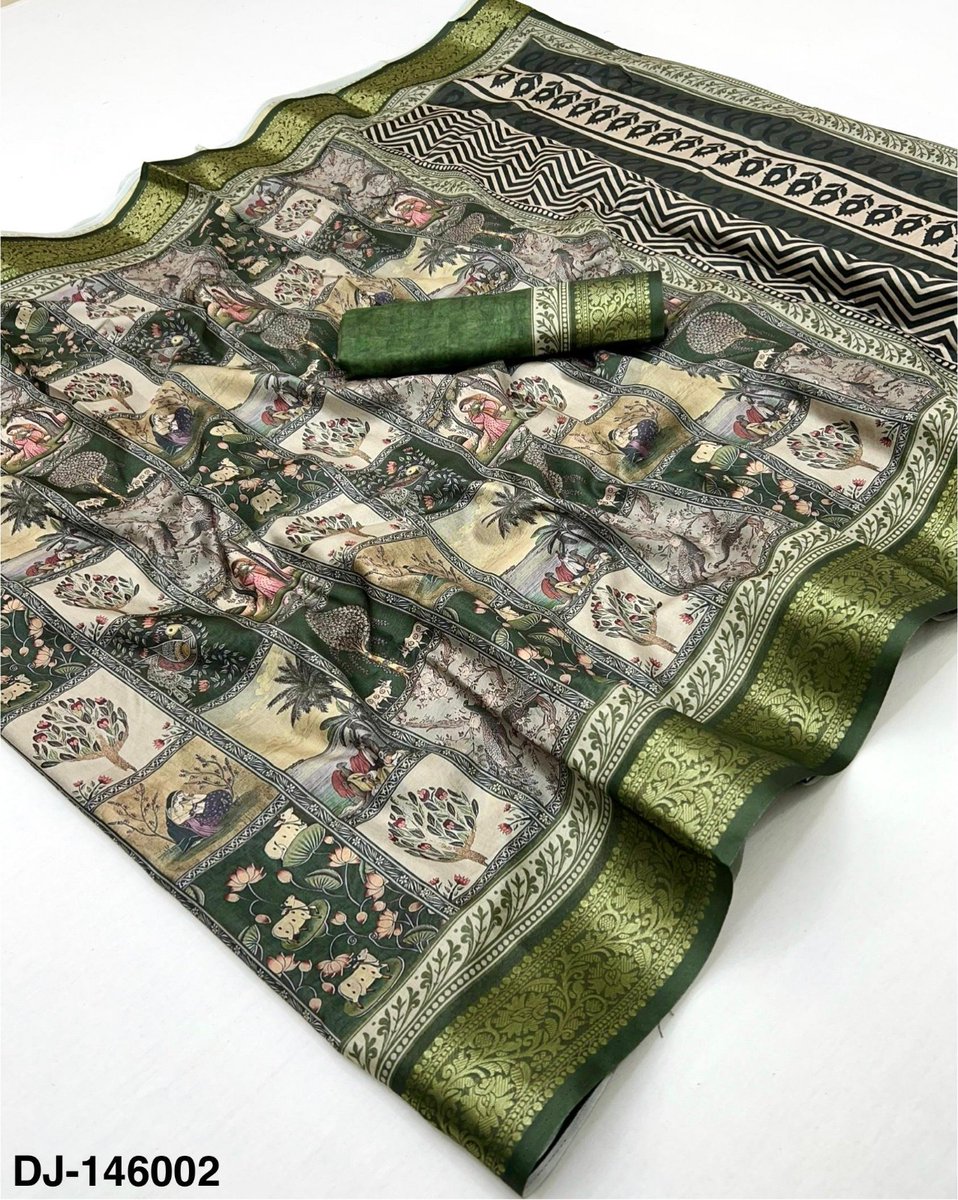 anmolrastogi's tweet image. Buy Beautiful Soft Dola Silk Saree with Jacquard Border &amp;amp; Designer Digital Print Allover.. 

DM for details 

#vocalforlocal #वोकलफॉरलोकल