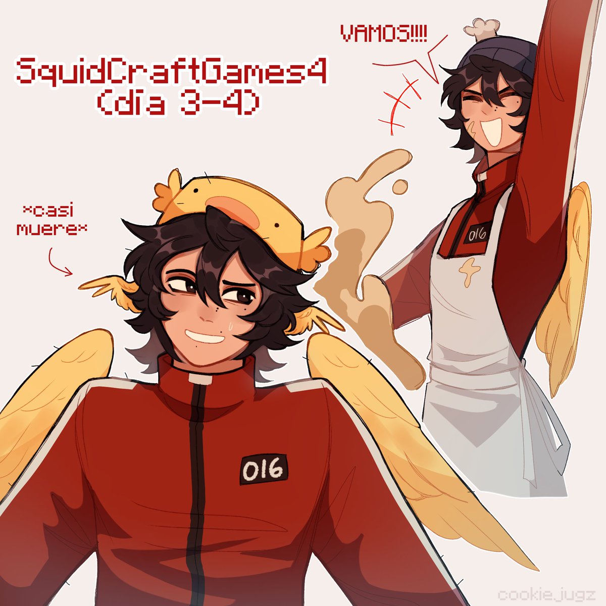 Bocetos rapiditos de los scg4

#quackityfanart